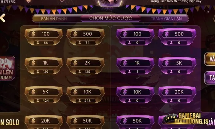 Luật chơi tiến lên miền Nam