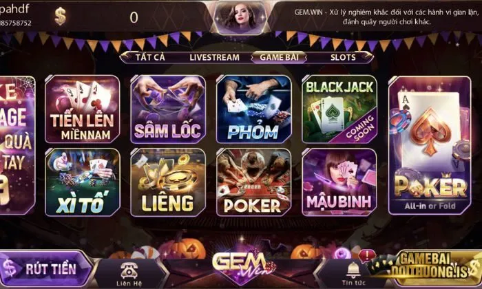 Blackjack Gemwin Blackjack gemwin là trò chơi nổi tiếng với đông đảo khách hàng tham gia