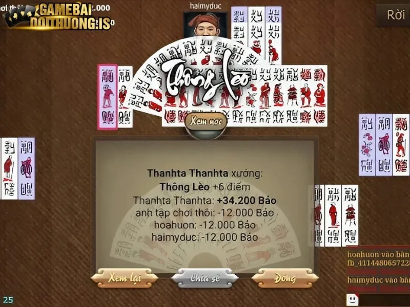 Cách tính điểm thắng thua trong ván cược