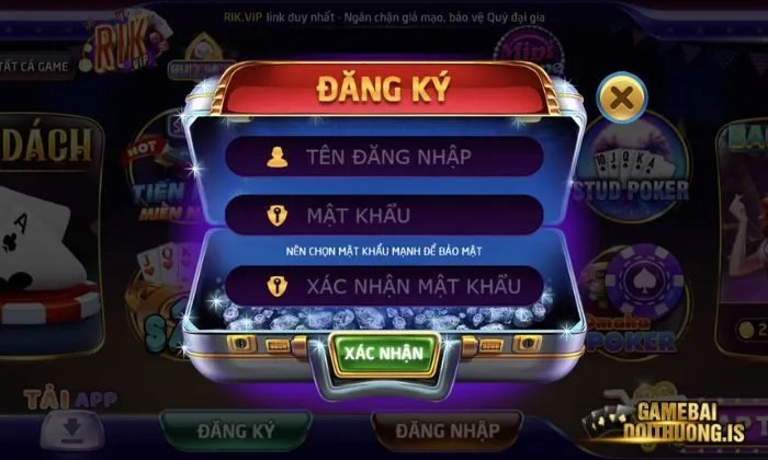 Chi tiết các bước tham gia game bài đổi thưởng rikvip online