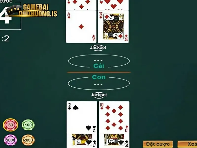 Hướng dẫn cách chia bài và xếp bài 