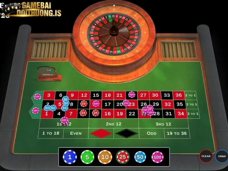 Hướng dẫn cách chơi Roulette 789Club cơ bản