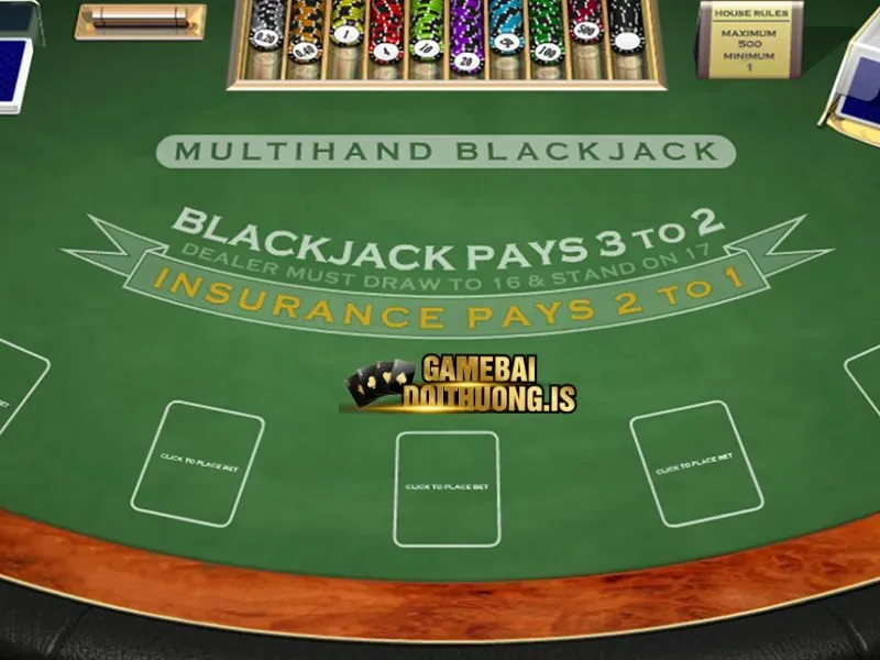Hướng dẫn người chơi cách thức đặt cược tại Blackjack Hitclub