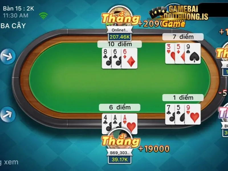 Hướng dẫn quy tắc chia bài và đặt cược được áp dụng trong game