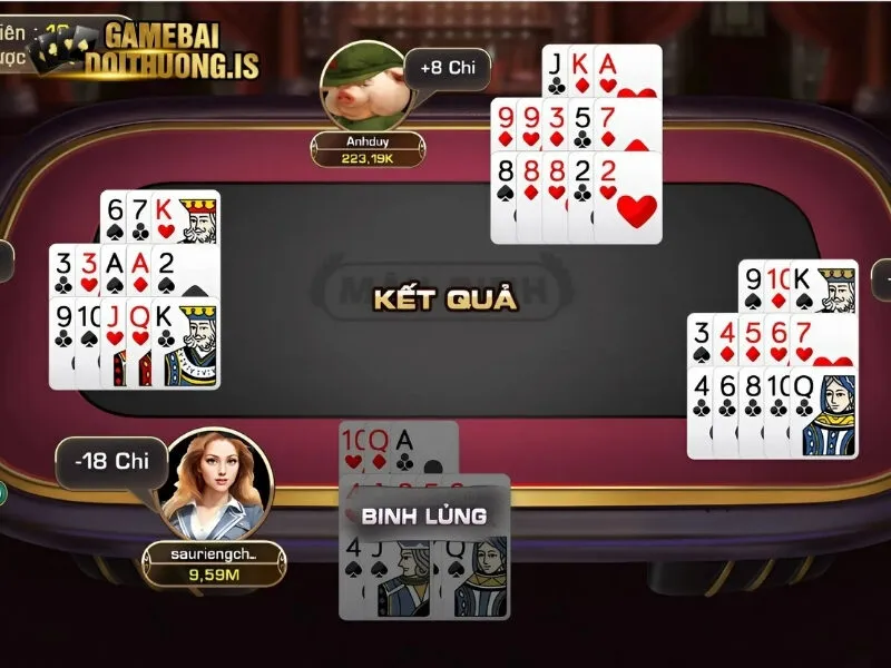 Luật chơi mậu binh cơ bản nhất