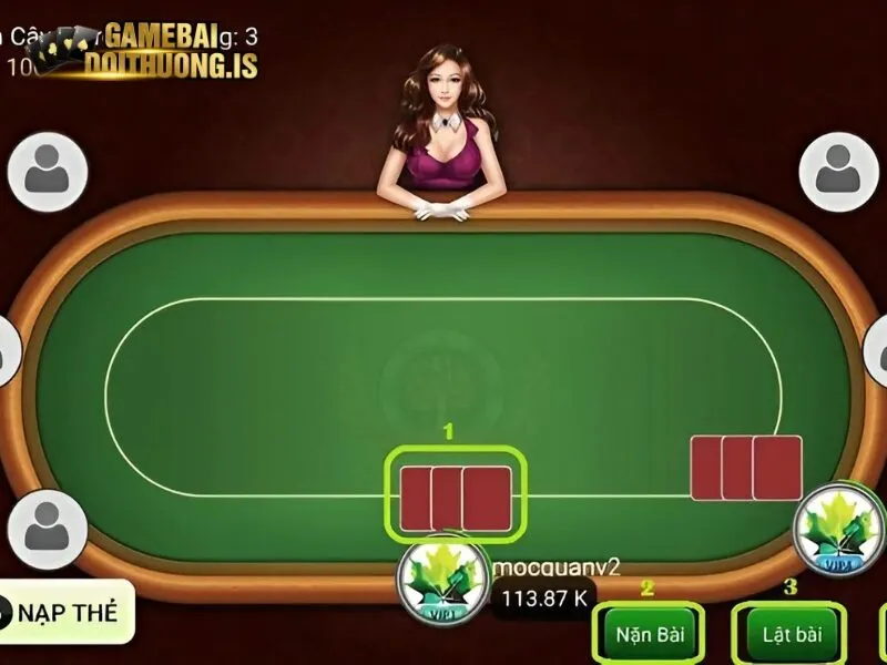 Một số hành động được thực hiện từ người chơi