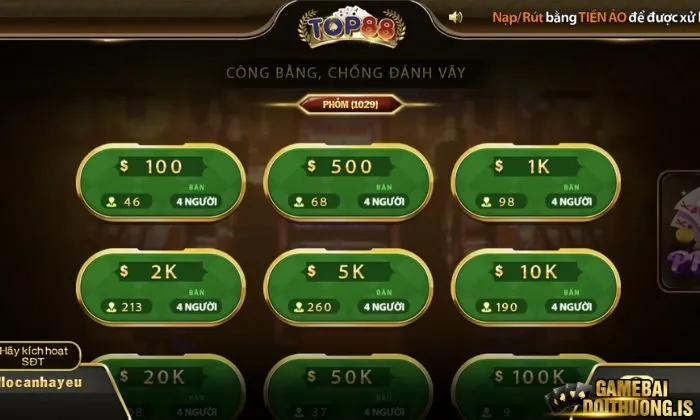 Cách tính điểm phỏm đơn giản, chính xác nhất 