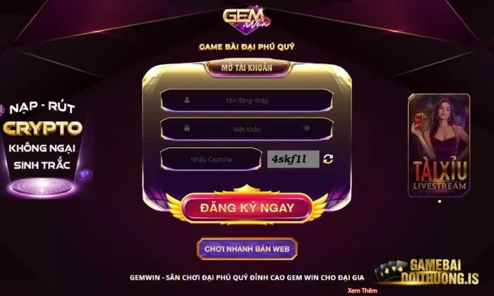 Tận hưởng một không gian chơi đẳng cấp rồng hổ Gemwin