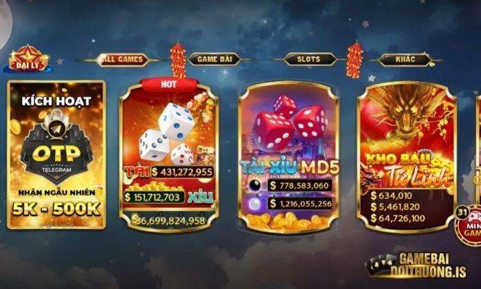 tải game bài đổi thưởng Hot789 Mãn nhãn trước giao diện sống động của nhà cái Hot789