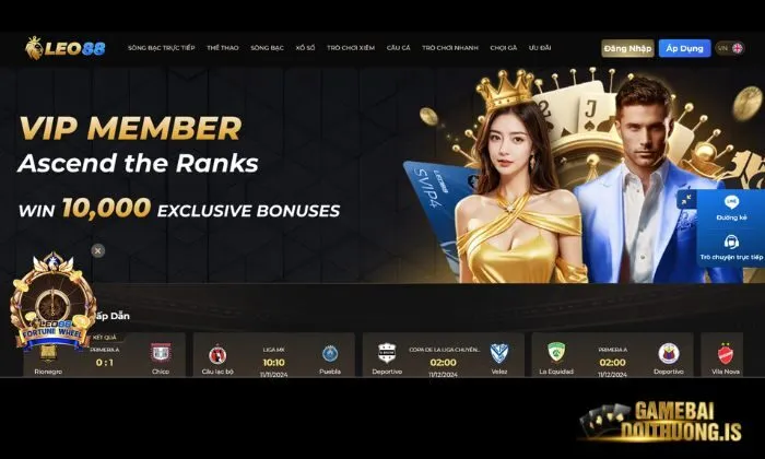 tải game bài đổi thưởng leo88 Cổng game bài đổi thưởng Leo88 với trải nghiệm cá cược trực tuyến đẳng cấp