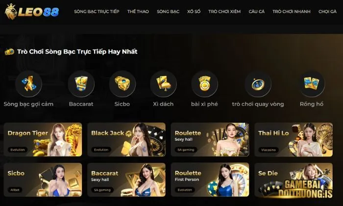 tải game bài đổi thưởng leo88 Blackjack đã trở thành một sản phẩm chủ lực tại Leo88
