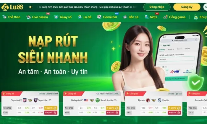 tải game bài đổi thưởng Lulu88 Nạp tiền và bắt đầu trải nghiệm sảnh game