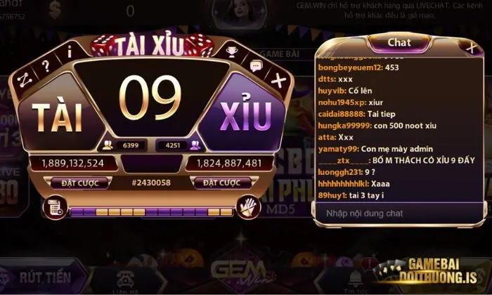 Tài Xỉu Gemwin Hãy chắc chắn rằng mình truy cập đúng sảnh game chính thức