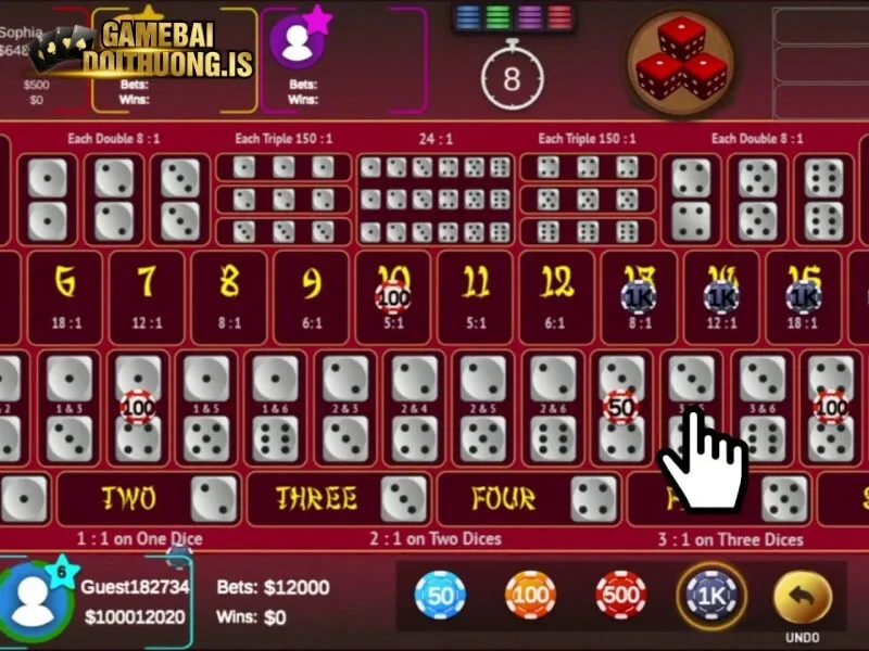 Tìm hiểu về game bài Sicbo Yo88