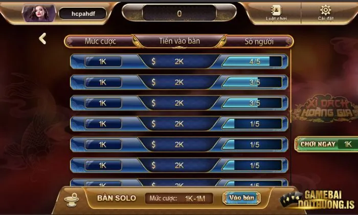 Chi tiết luật chơi cơ bản dành cho người mới dễ hiểu nhất 